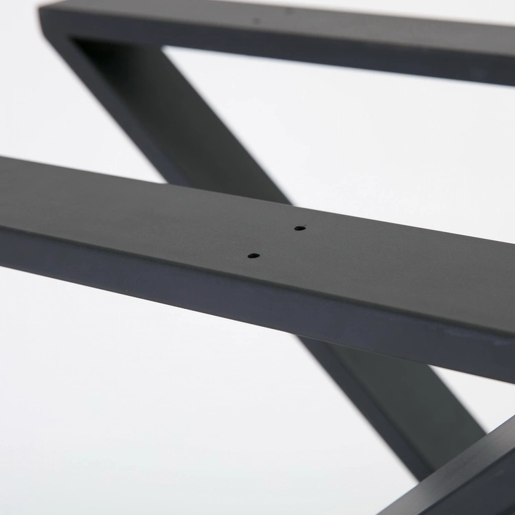 Kundenspezifische moderne dreieckige Tischmöbelbeine aus Edelstahl