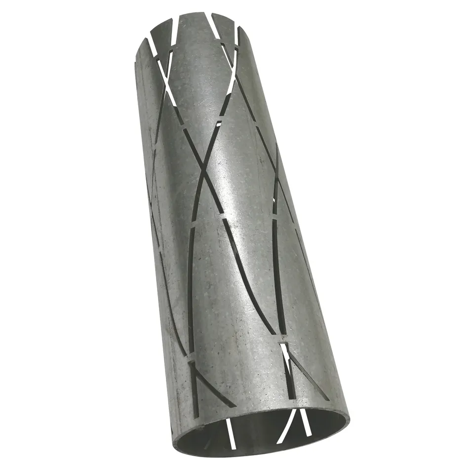  Aluminium Stahlrohr Strukturteile Rohrlaserschneiden